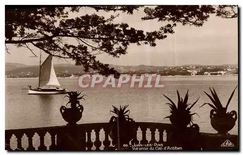 Cartes postales Juan les Pins vue prise du Cap d'Antibes