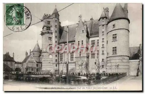 Ansichtskarte AK Bourges facade sud du Palais Jacques Coeur