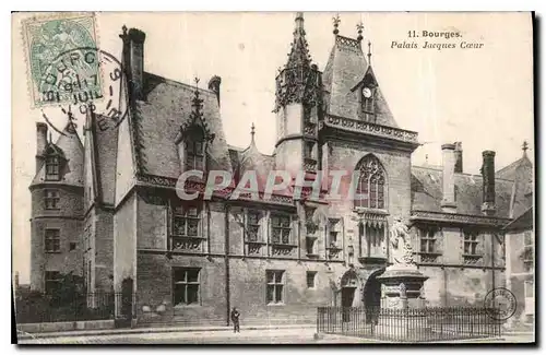 Cartes postales Bourges Palais Jacques Coeur