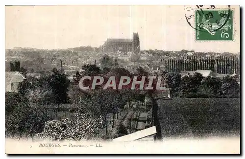 Cartes postales Bourges Panorama