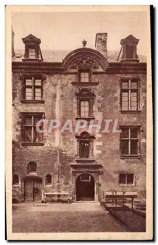 Ansichtskarte AK Bourges Hotel Lallemand Facade Est