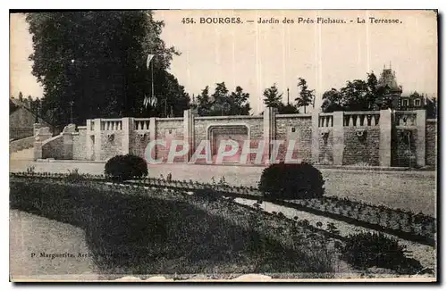 Cartes postales Bourges Jardin des Pres Fichaux La Terrasse