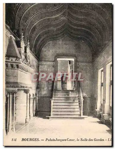 Cartes postales Bourges Palais Jacques Coeur la Salle des Gardes