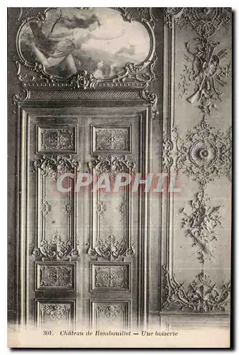 Ansichtskarte AK Chateau de Rambouillet Une boiserie