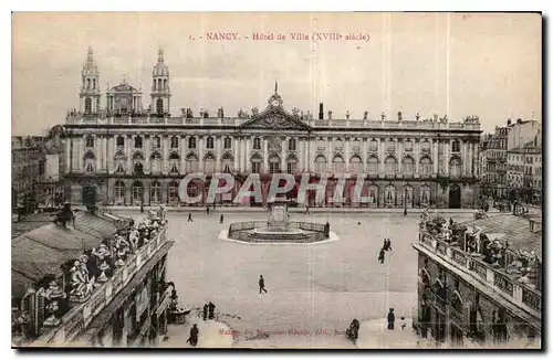 Ansichtskarte AK Nancy Hotel de Ville XVIII siecle