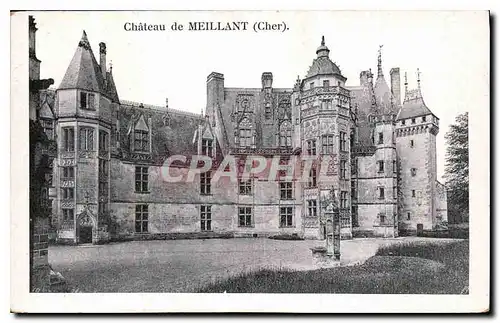 Cartes postales Chateau de Meillant Cher