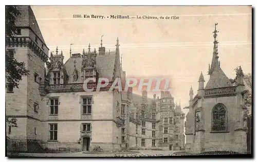 Ansichtskarte AK En Berry Meillant le Chateau vu de l'Est