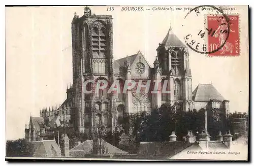 Cartes postales Bourges Cathedrale