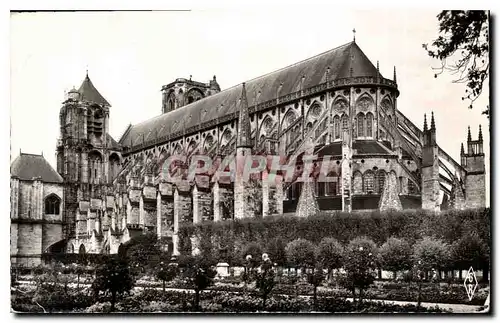 Cartes postales Bourges Cher La Cathedrale et les Jardins