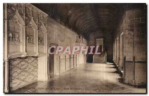 Cartes postales Bourges Palais Jacques Coeur Salle des Gardes