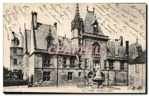 Cartes postales Bourges Le Palais Jacques Coeur