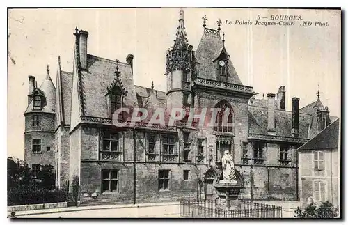 Cartes postales Bourges Le Palais Jacques Coeur