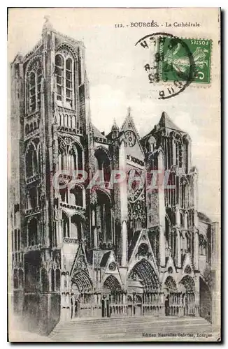 Cartes postales Bourges La Cathedrale