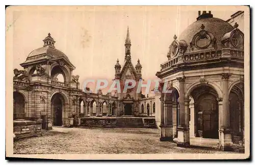 Ansichtskarte AK Chateau de Chantilly La Cour d'Honneur