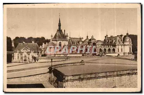 Ansichtskarte AK Chateau de Chantilly La Chapelle et la Facade principale