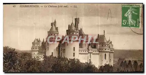 Ansichtskarte AK Pierrefonds Le Chateau cote sud