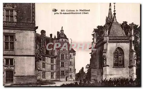 Cartes postales Chateau de Meillant pres St Amand Montrond Cher