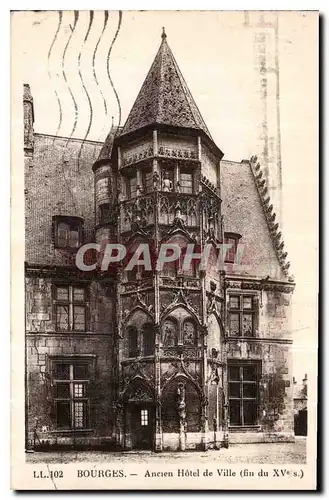 Cartes postales Bourges Ancien Hotel de Ville