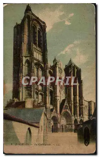 Cartes postales Bourges La Cathedrale