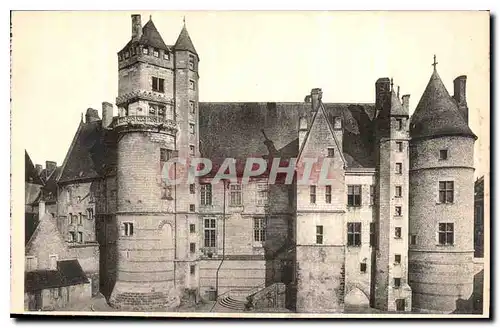 Cartes postales Bourges Palais Jacques Coeur Facade Sud Ouest