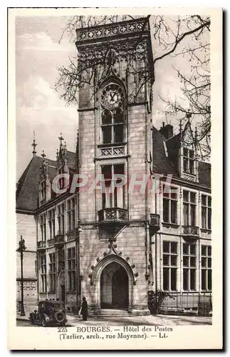 Cartes postales Bourges hotel des Postes