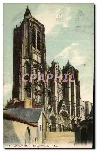 Cartes postales Bourges La Cathedrale