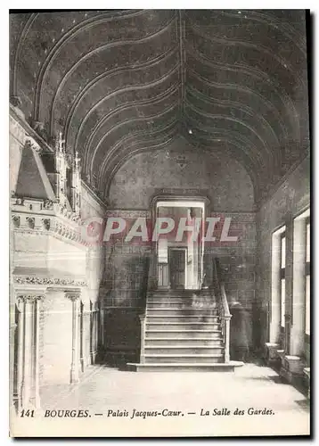 Cartes postales Bourges Palais Jacques Coeur La Salle des gardes