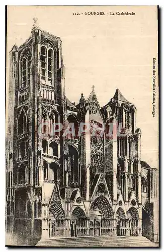 Cartes postales Bourges La Cathedrale