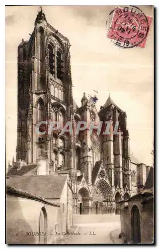 Cartes postales Bourges La Cathedrale