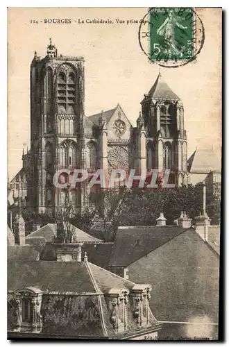 Cartes postales Bourges La Cathedrale