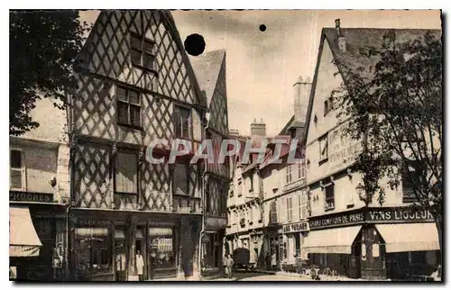 Cartes postales Bourges Cher Place Gordaine Angie de la Rue Mirebeau
