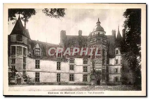 Ansichtskarte AK Chateau de Meillant Cher Vue d'Ensemble