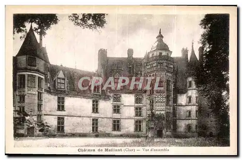 Cartes postales Chateau de Meillant Cher Vue d'Ensemble
