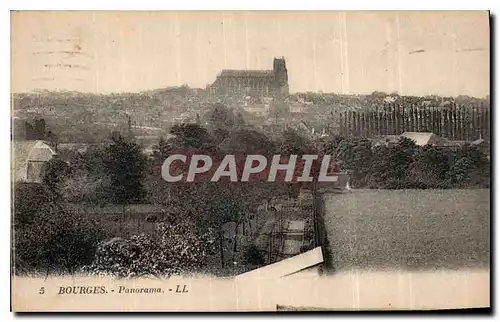 Cartes postales Bourges Panorama