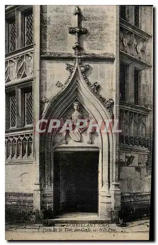 Cartes postales Chateau de Meillant Cher Porte de la Tour des Cerfs