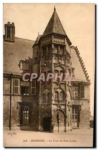 Cartes postales Bourges La Tour du Petit Lycee