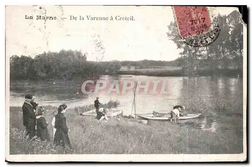 Cartes postales La Marne De la Varenne a Creteil