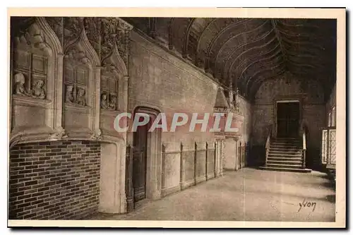 Ansichtskarte AK Bourges Cher Hotel de Jacques Coeur Salle des Gardes