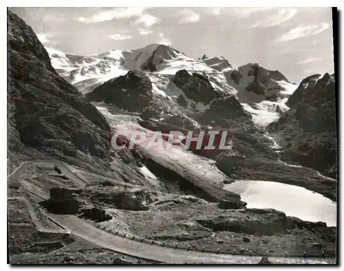 Cartes postales moderne Sustenstrasse Route du Susten et le Glacier de Stein