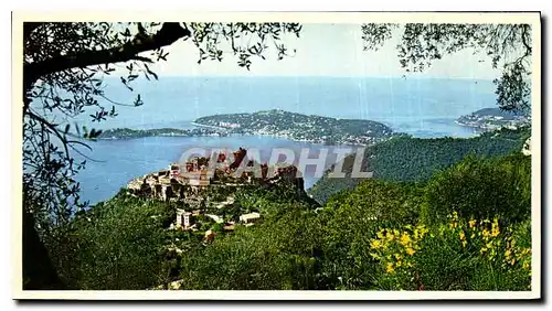 Cartes postales moderne Vue generale au fond le Cap Ferrat