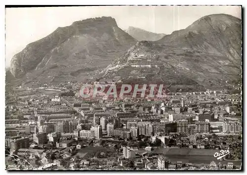 Cartes postales moderne Les Belles Alpes Francaises Grenoble Vue prise par sur le Neran et les Monts de Chartreuse