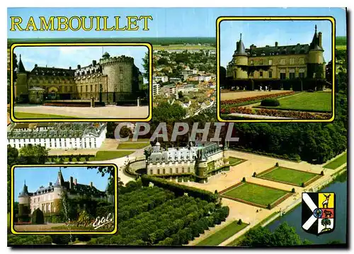 Moderne Karte Rambouillet Yvelines Le Chateau residence presidentielle