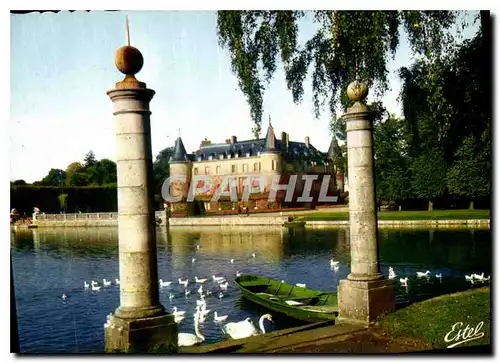 Moderne Karte Chateau de Rambouillet Residence des Presidentielle Yvelines