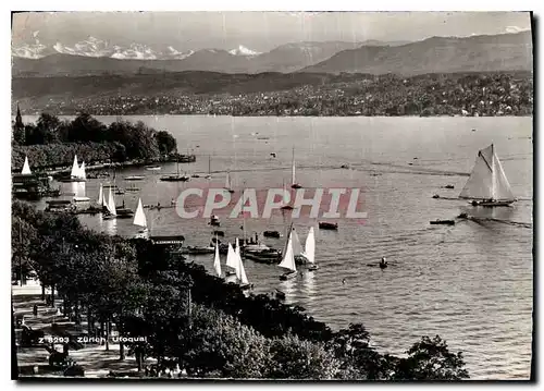 Cartes postales moderne Zurich Utoqual