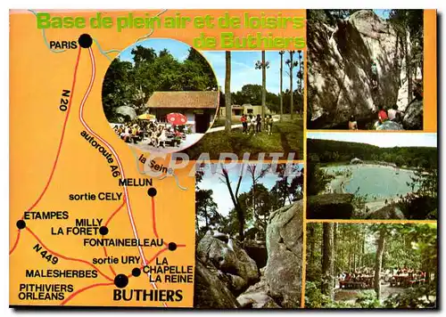 Cartes postales moderne Base de Plein air et de Loisirs de Buthiers