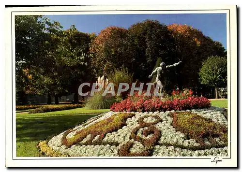 Cartes postales moderne Meulan Yvelines Le Jardin Public