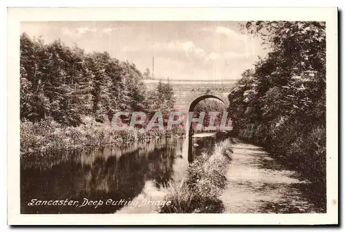 Cartes postales moderne Lancaster Deep Cutting Bridge