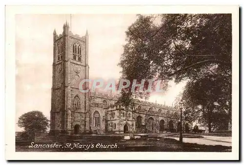 Cartes postales moderne Lancaster St Mary's Church