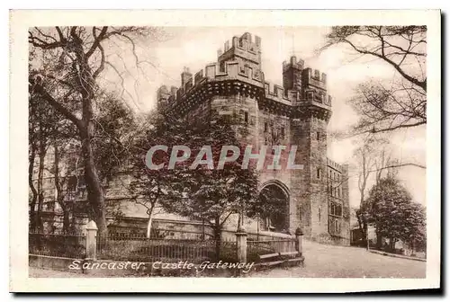 Cartes postales moderne Lancaster Castle Gateway