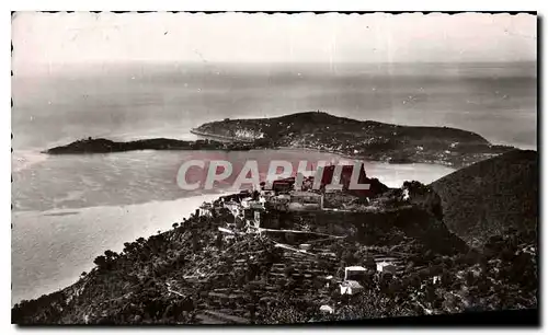 Cartes postales moderne La Cote d'Azur Eze et le Cap Ferrat